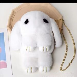 NEW Plush Rabbit Shoulder Bag Crossbody